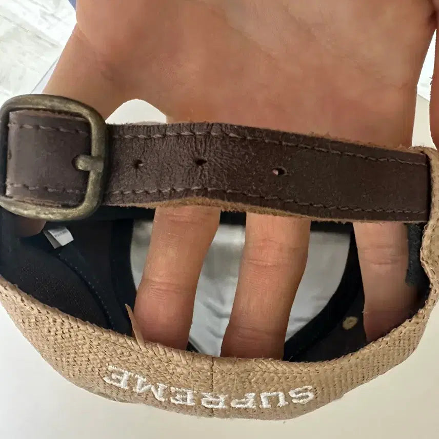 [BUNJANG] Supreme Raffia S Logo 6-Panel Cap / (급처)슈프림 s로고 캡Raffia S Logo 6-PanelNatura