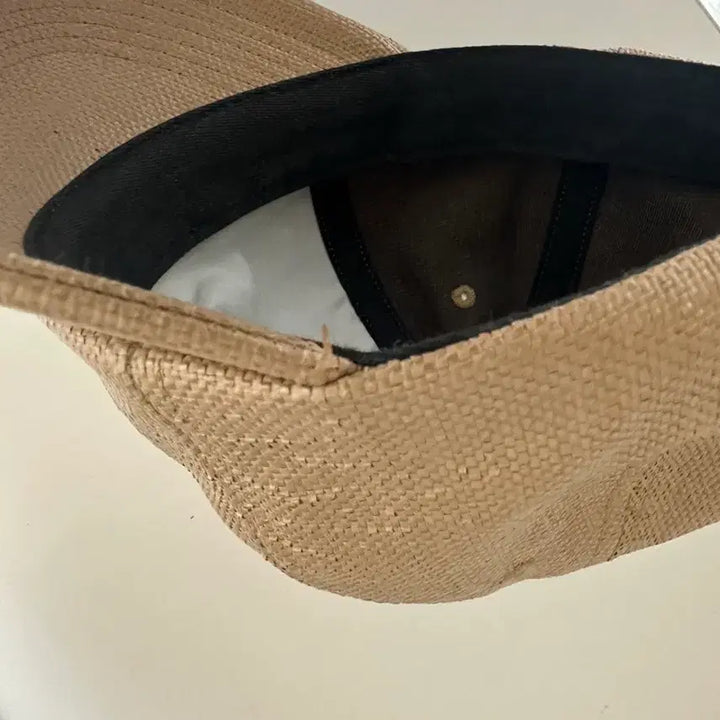 [BUNJANG] Supreme Raffia S Logo 6-Panel Cap / (급처)슈프림 s로고 캡Raffia S Logo 6-PanelNatura