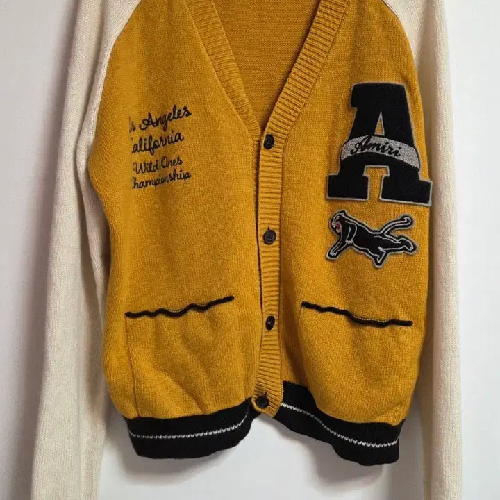 [BUNJANG] AMIRI Cashmere Cardigan / 아미리 100%캐시미어 가디건