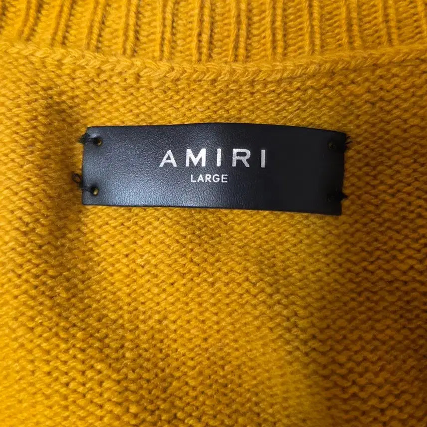 [BUNJANG] AMIRI Cashmere Cardigan / 아미리 100%캐시미어 가디건