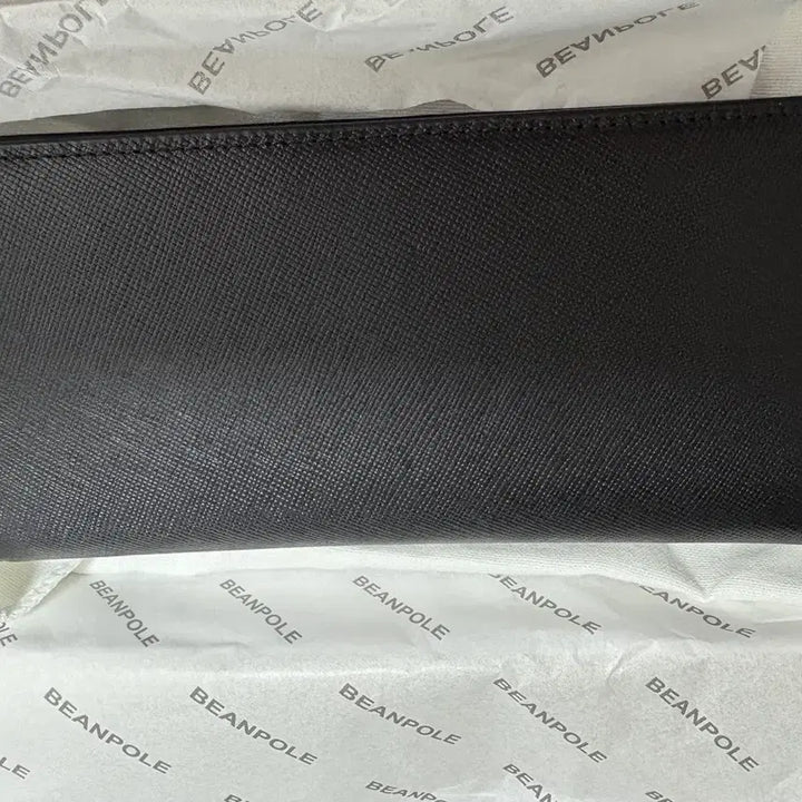 [BUNJANG] Beanpole Lucy Saffiano Long Wallet - Black / 빈폴 루시 사피아노 장지갑 블랙
