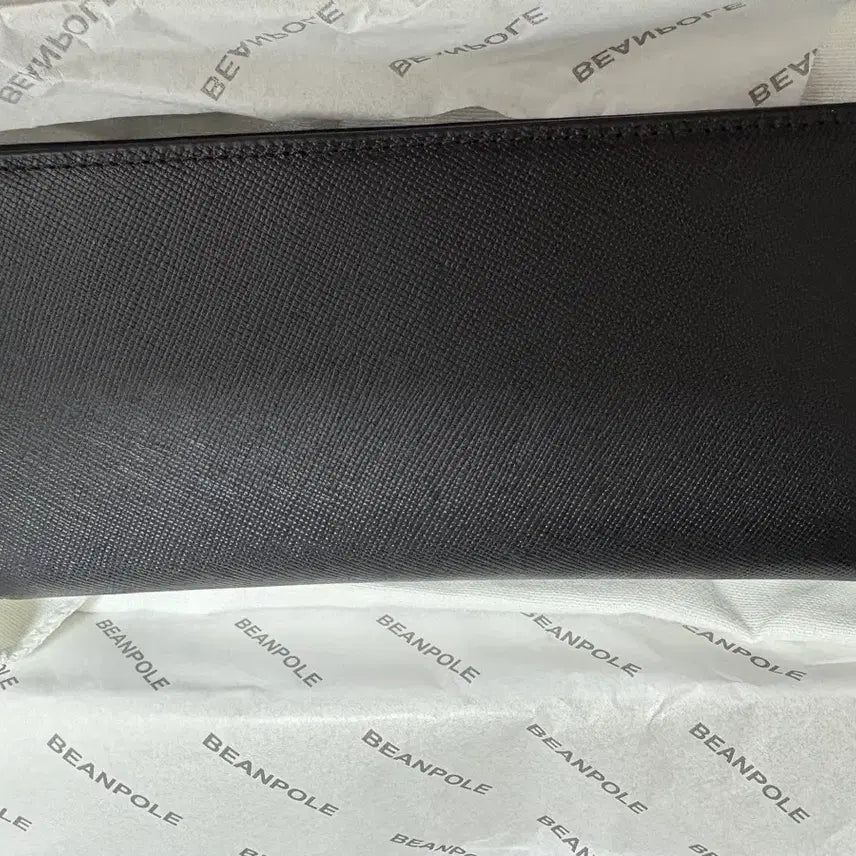 [BUNJANG] Beanpole Lucy Saffiano Long Wallet - Black / 빈폴 루시 사피아노 장지갑 블랙