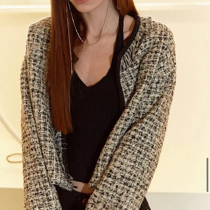 [BUNJANG] Soft Seoul Tweed Jacket / 소프트서울 트위드 자켓