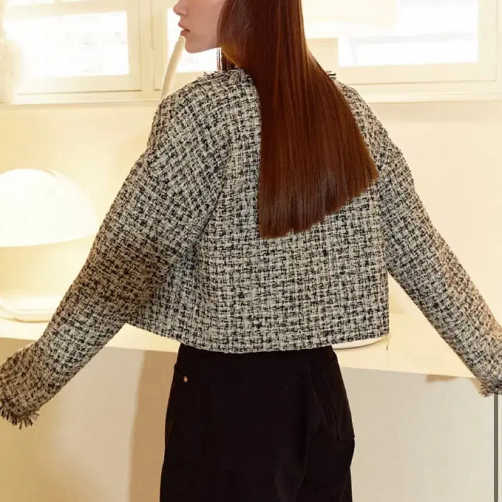 [BUNJANG] Soft Seoul Tweed Jacket / 소프트서울 트위드 자켓