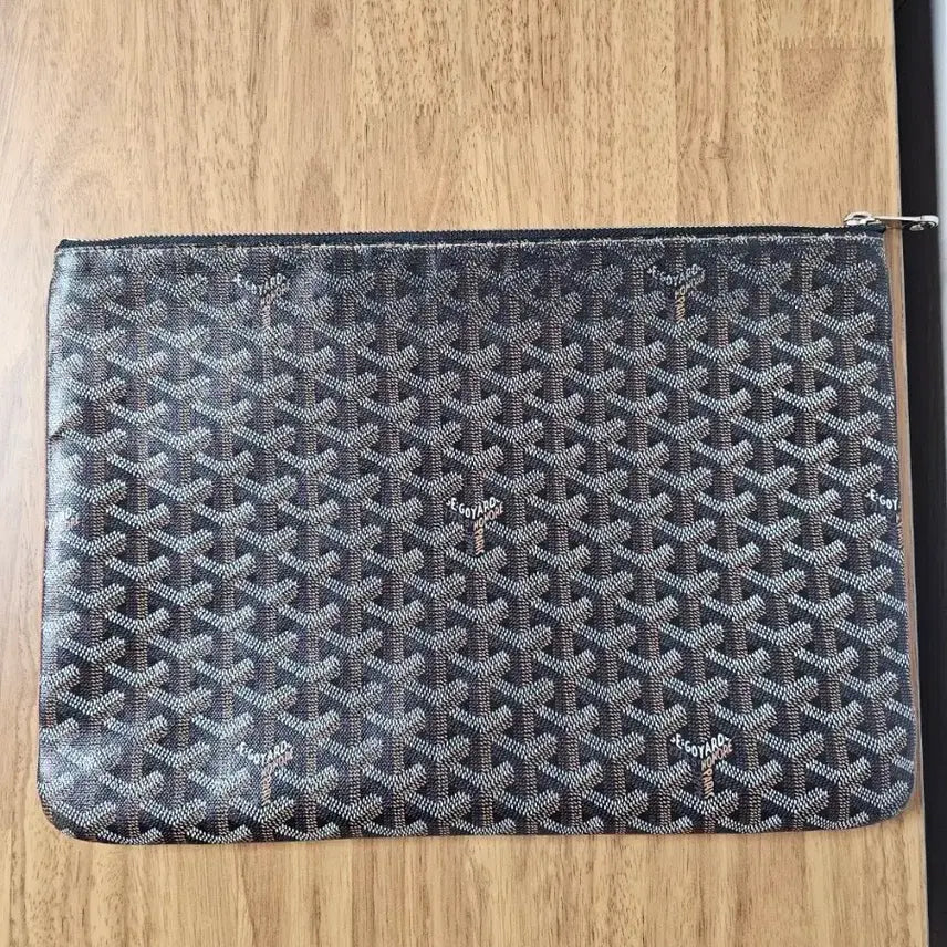 [BUNJANG] Goyard Sena Clutch MGM Black Natural / 고야드 세나 클러치 MGM 블랙 네츄럴