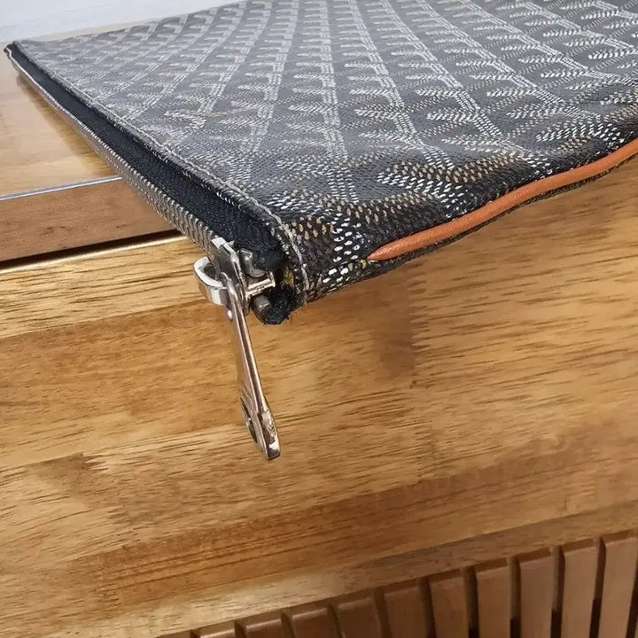 [BUNJANG] Goyard Sena Clutch MGM Black Natural / 고야드 세나 클러치 MGM 블랙 네츄럴