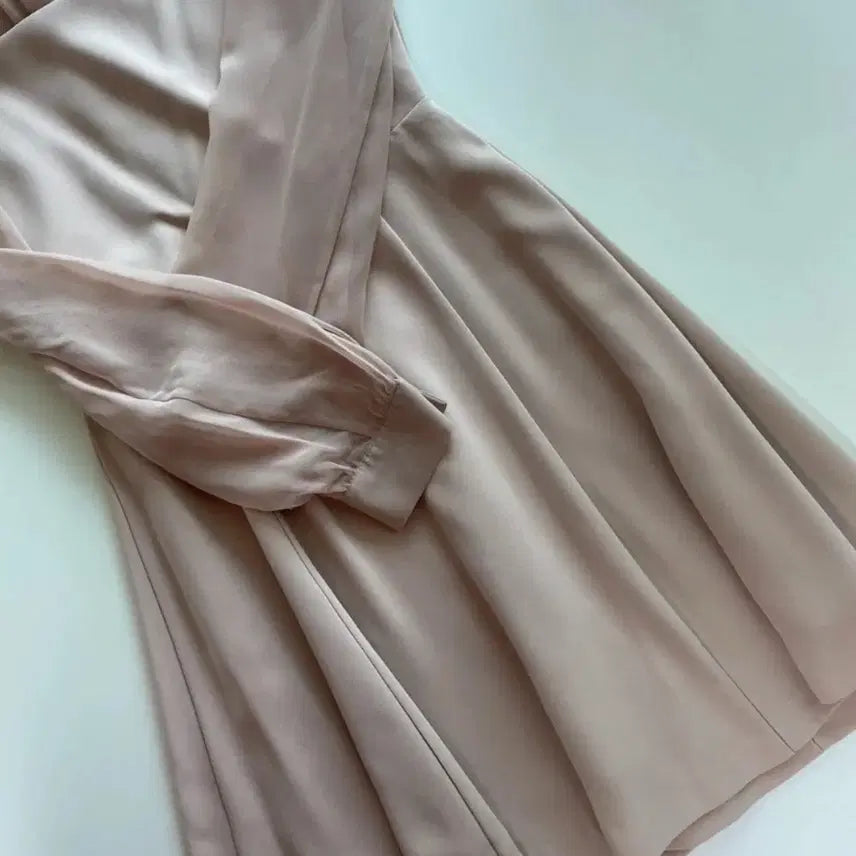 [BUNJANG] See-through Feminine Dress / 타이 시스루 여리여리 원피스