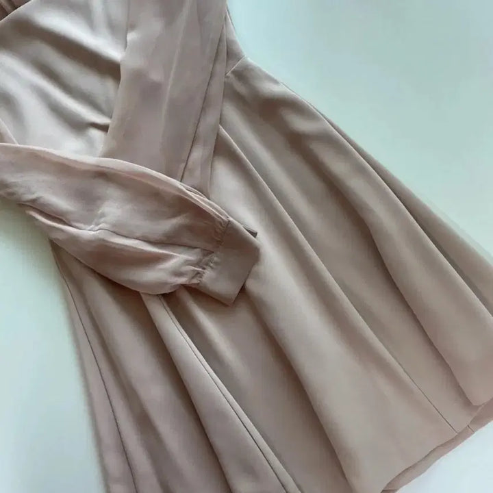 [BUNJANG] See-through Feminine Dress / 타이 시스루 여리여리 원피스