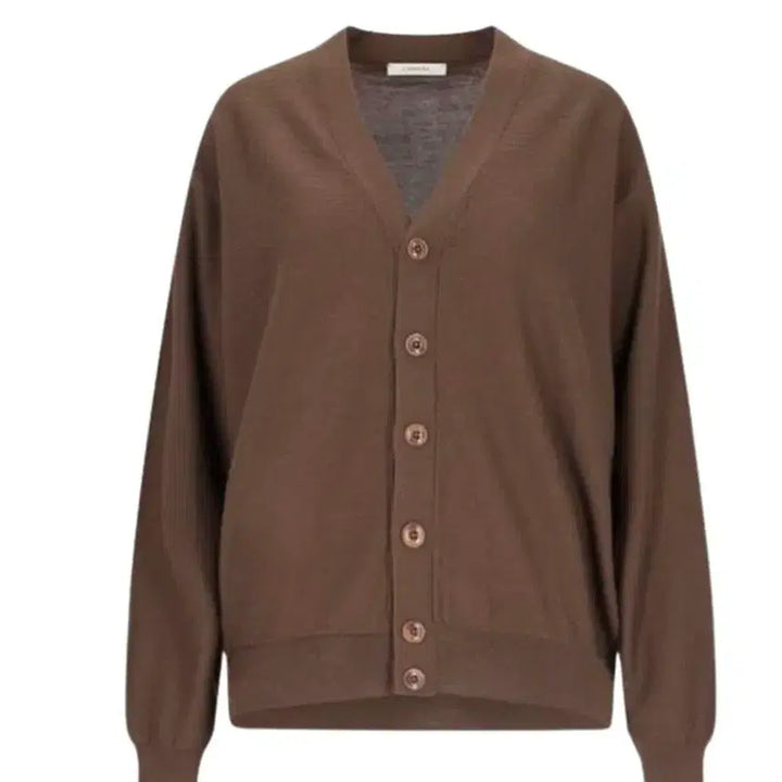 [BUNJANG] Lemaire Relaxed Twist Cardigan Hazelnut Brown M / 르메르 울 릴렉스드 트위스트 가디건 헤이즐넛 브라운 M사이즈 팔아요