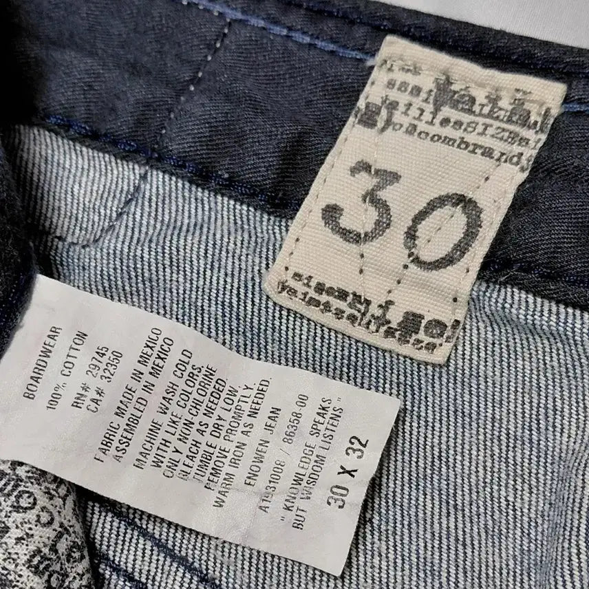 [BUNJANG] Volcom ENOWEN Denim Jeans / [희귀/아카이브] 볼콤(Volcom) ENOWEN 데님 (30)