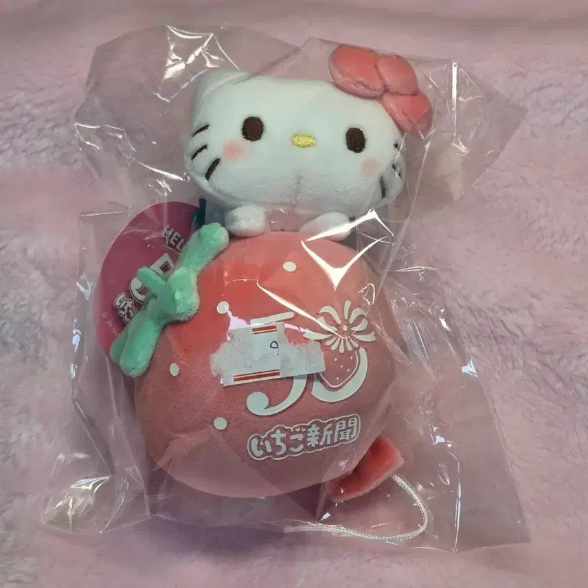 [BUNJANG] Sanrio Hello Kitty Keyring / 산리오 이치고시리즈 헬로키티 키링(~25일까지 마지막 무배)