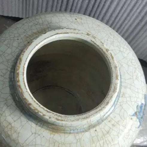 [SOLD OUT] 청화백자 빙렬 화조문 호 도자기 항아리 골동품 수집품 고미술품