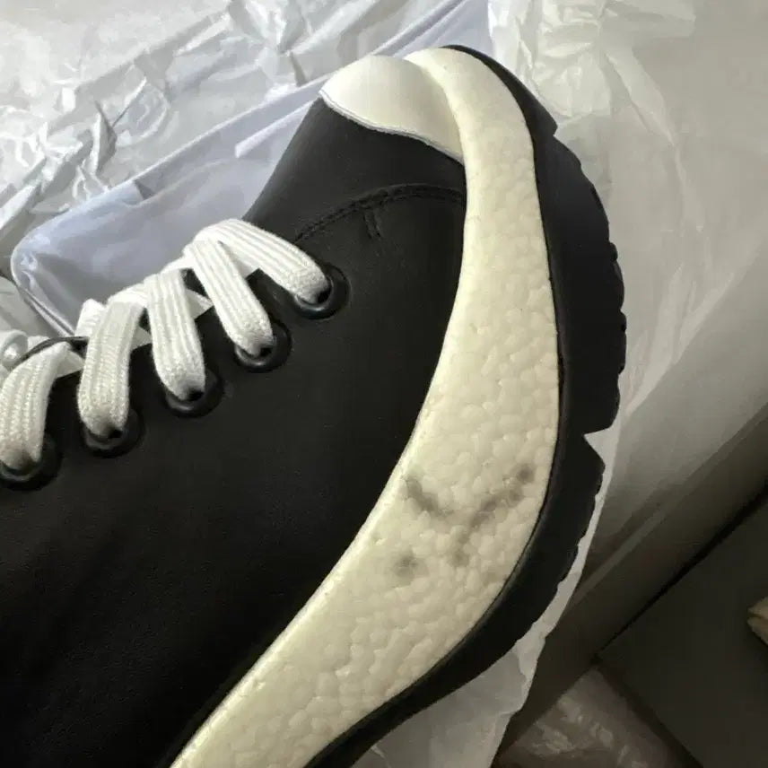 [BUNJANG] 4CCCCEES Real Leather Chunky Sneakers / 포시스 리얼 레더 운동화 새상품