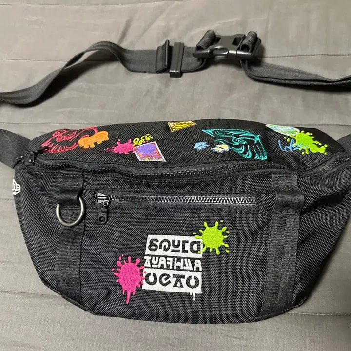 [BUNJANG] Nintendo Splatoon Hip Sack Crossbody Bag / 닌텐도스위치 스플래툰 힙색 가방 크로스백 SQUID or OCTO