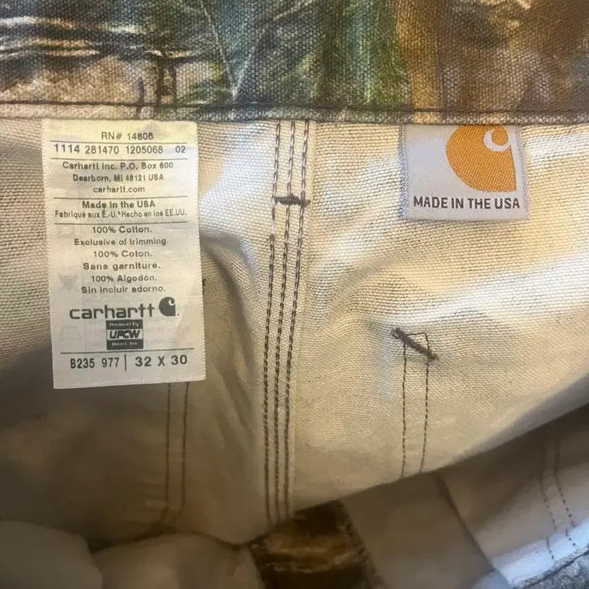 [BUNJANG] Carhartt Real Tree Pants 32x30 / 칼하트 리얼트리 팬츠 32x30