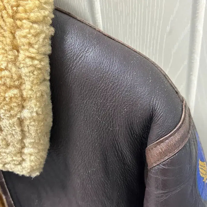 [BUNJANG] Buzz Rickson's D-1 Mouton Jacket / 버즈릭슨 D-1 무스탕