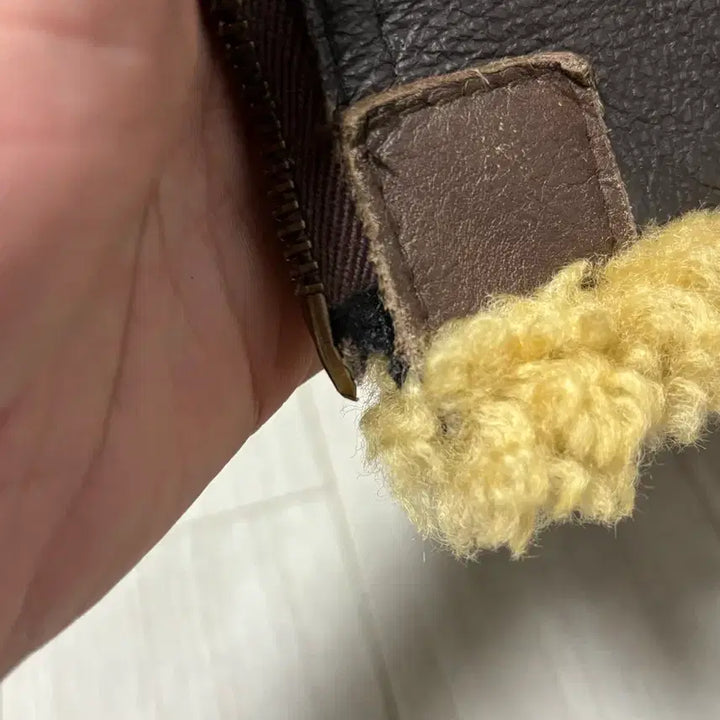 [BUNJANG] Buzz Rickson's D-1 Mouton Jacket / 버즈릭슨 D-1 무스탕