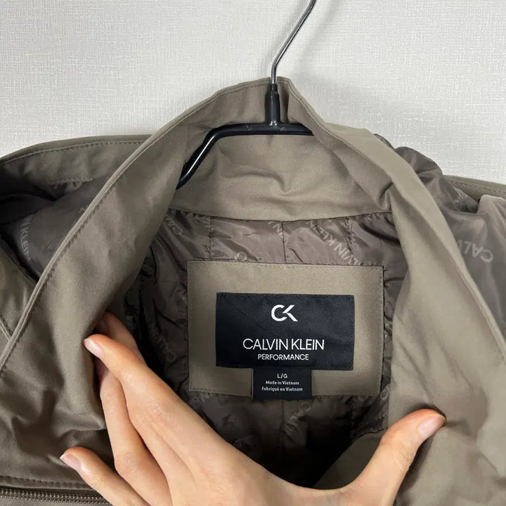 [BUNJANG] Calvin Klein Long Quilted Jacket / CK 캘빈클라인/상태굿 롱 누빔 점퍼 자켓 L 100/라덴