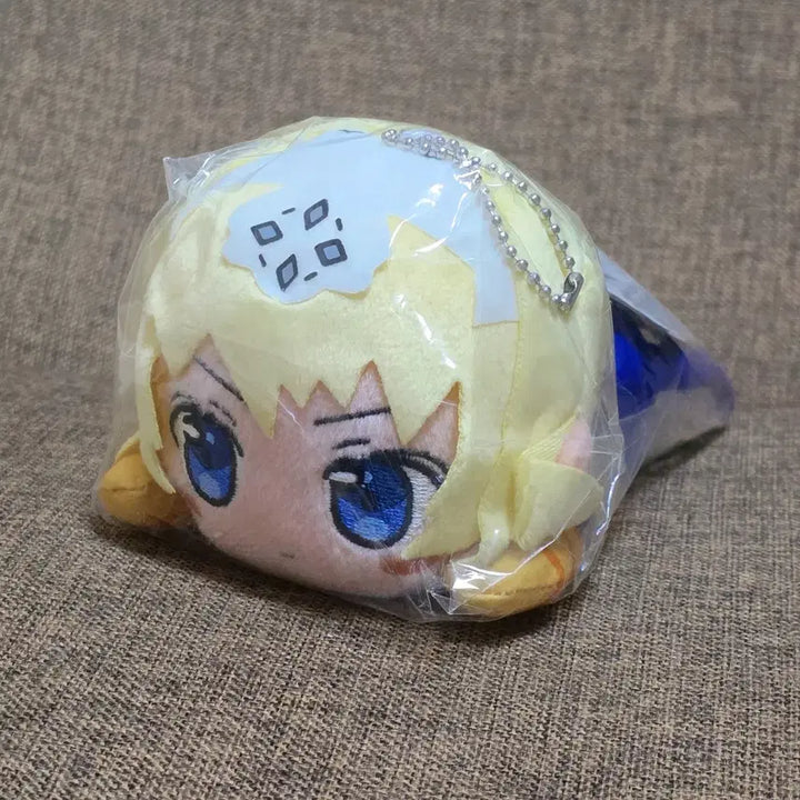 [BUNJANG] Sword Art Online Alice Synthesis Thirty NesoBeri Plush Doll &amp; Rubber Strap Bundle / 소드아트온라인/소아온 네소베리 인형/누이 + 러버스트랩/키링 : 앨리스