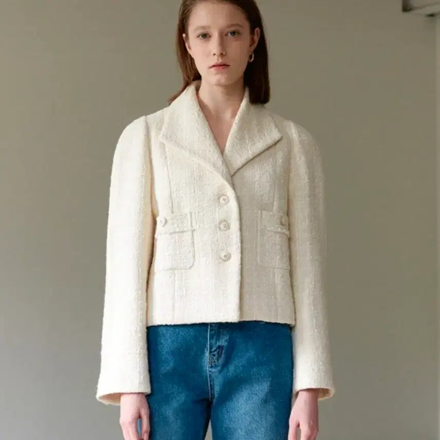 [BUNJANG] Mohan Tweed Crop Jacket S / (최종가) 모한 트위드 크롭자켓 S