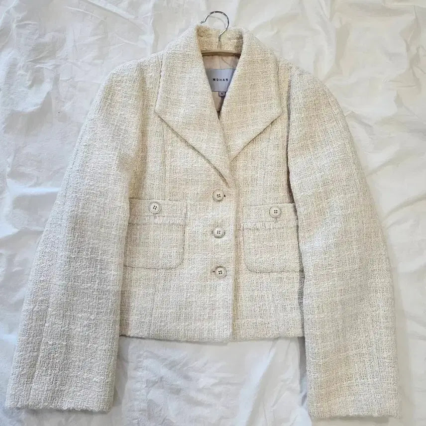 [BUNJANG] Mohan Tweed Crop Jacket S / (최종가) 모한 트위드 크롭자켓 S