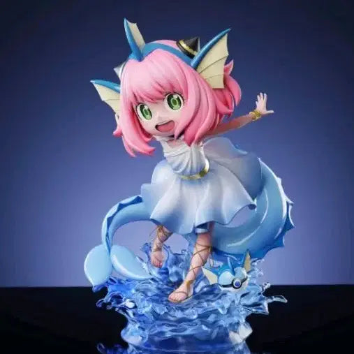 [BUNJANG] Pokemon Ania Vaporeon Resin Figure / ZHSTUDIO 포켓몬스터 샤미드 아냐 레진피규어