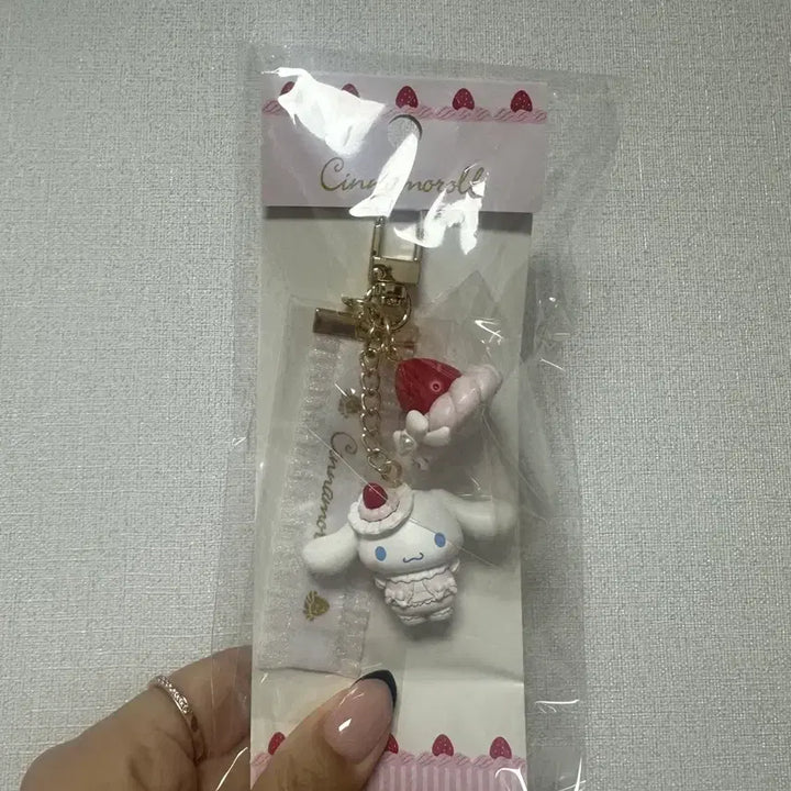 [BUNJANG] Shortcake Sanrio Mascot Keyring / 쇼트케이크 마멜.시나 마스코트 키링