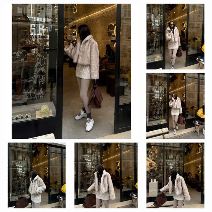 [BUNJANG] The Row Exclusive Brooklyn Heavy Fur Jacket / 더로랑 익스클루시브 브루클린 해비 퍼 재킷