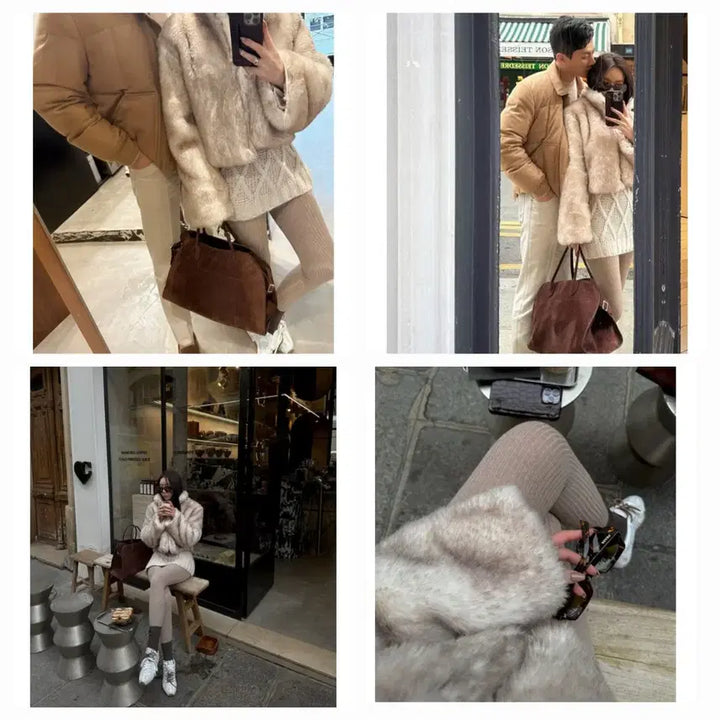 [BUNJANG] The Row Exclusive Brooklyn Heavy Fur Jacket / 더로랑 익스클루시브 브루클린 해비 퍼 재킷