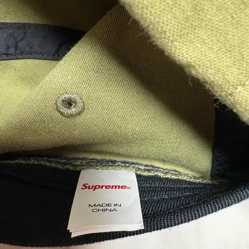 [BUNJANG] Supreme Arabic Logo Camp Cap Olive / 슈프림 아라비아 로고 캠프 캡 올리브 23FW