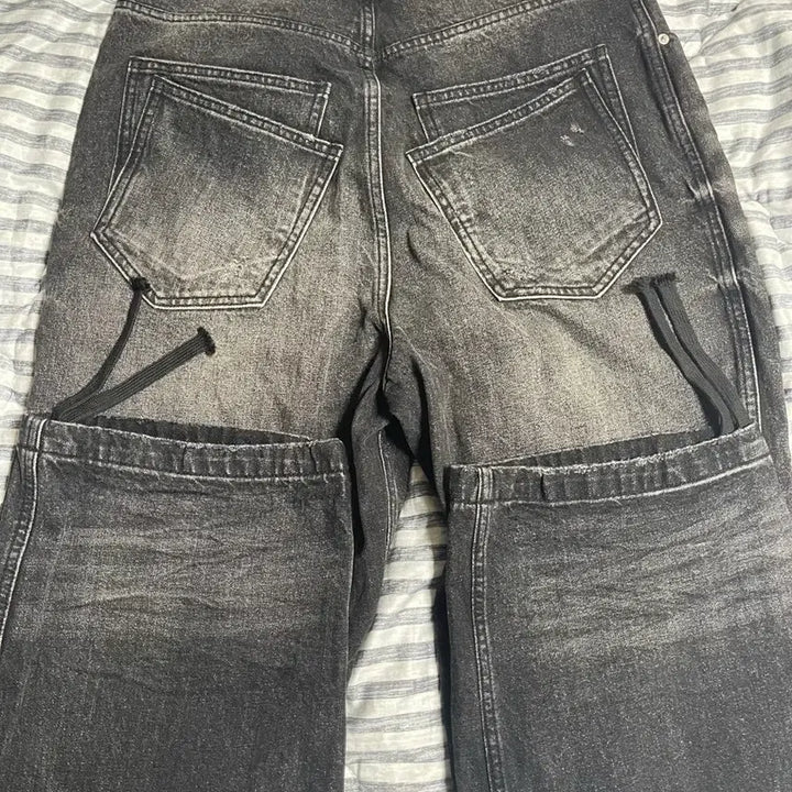 [BUNJANG] Nono'd Japanese Black Washing Jeans / 논노드 재패니즈 블랙 워싱진 2size