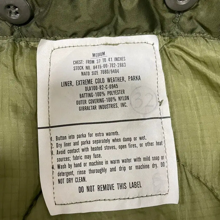 [BUNJANG] M65 OG 1978 Fishtail Parka Jacket / 미사용 m65 og 오리지널 피쉬테일 1978 새상품 개파카 데드스탁 M