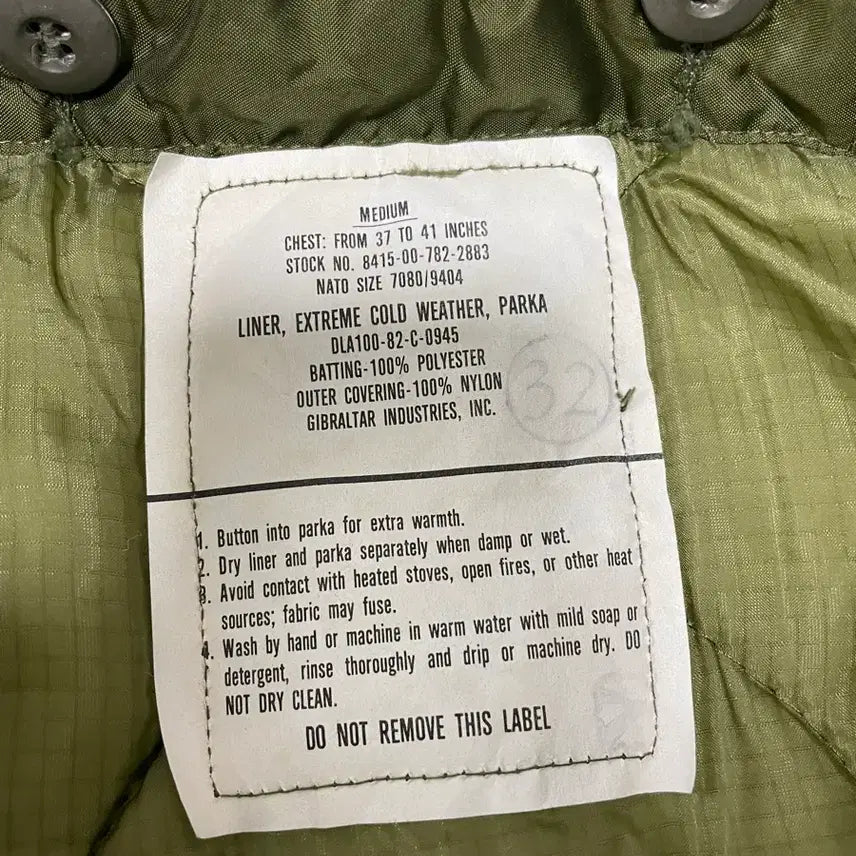 [BUNJANG] M65 OG 1978 Fishtail Parka Jacket / 미사용 m65 og 오리지널 피쉬테일 1978 새상품 개파카 데드스탁 M