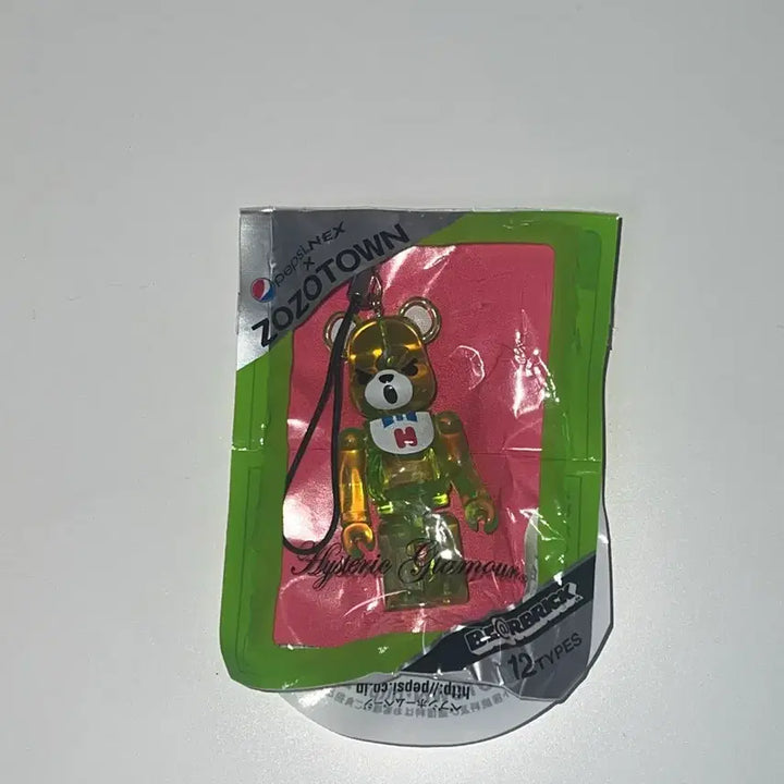 [BUNJANG] Hysteric Glamour Pukbear Bearbrick Keyring / 히스테릭 글래머 퍽베어 베어브릭 키링 스트랩