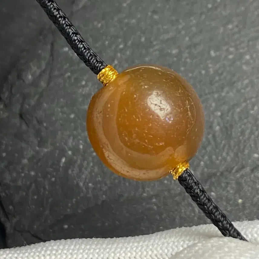 [BUNJANG] Tibetan Agate Danggu Bead Necklace / 티베트 마노 당구 목걸이/ 수집품/ 상태 좋음