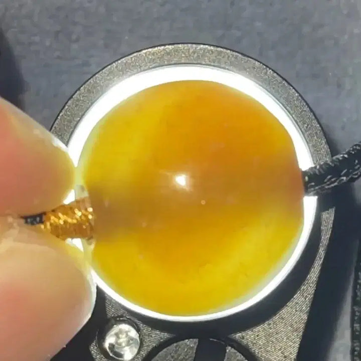 [BUNJANG] Tibetan Agate Danggu Bead Necklace / 티베트 마노 당구 목걸이/ 수집품/ 상태 좋음