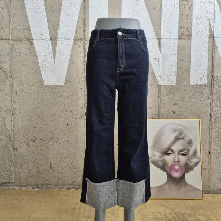 [BUNJANG] Studio Tomboy Straight Fit Jeans / 스튜디오톰보이 스판일자핏 진청바지(PT2