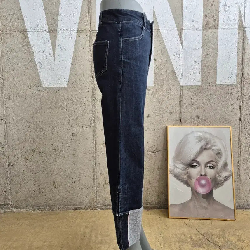 [BUNJANG] Studio Tomboy Straight Fit Jeans / 스튜디오톰보이 스판일자핏 진청바지(PT2