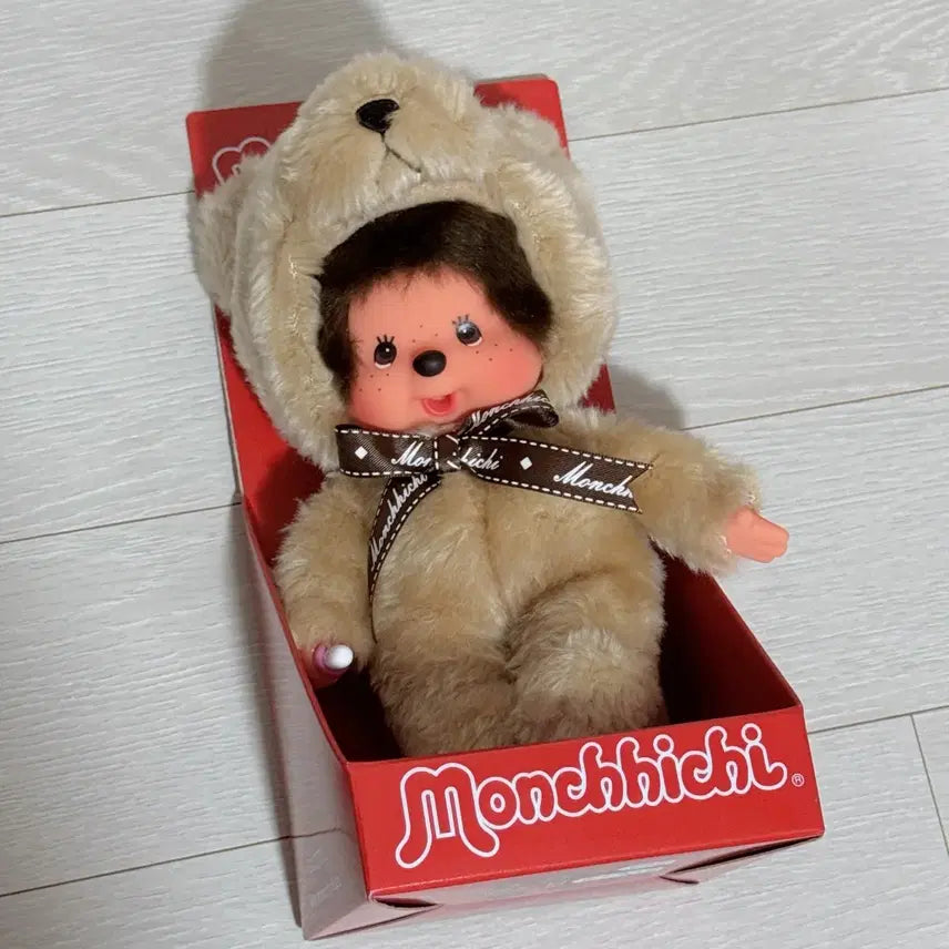 [BUNJANG] Monchhichi Bear Doll / 곰돌이 몬치치 인형