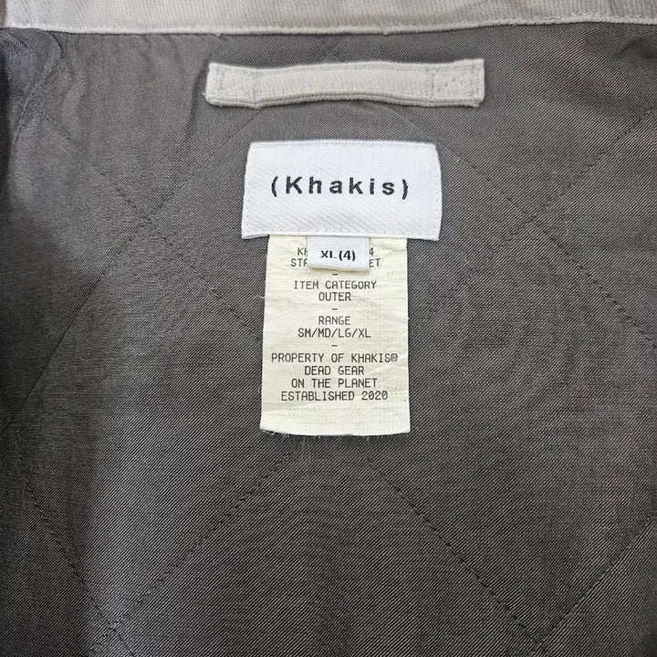 [BUNJANG] KAKIS Station Jacket Beige XL / 카키스 스테이션 자켓 베이지 XL (105~110)