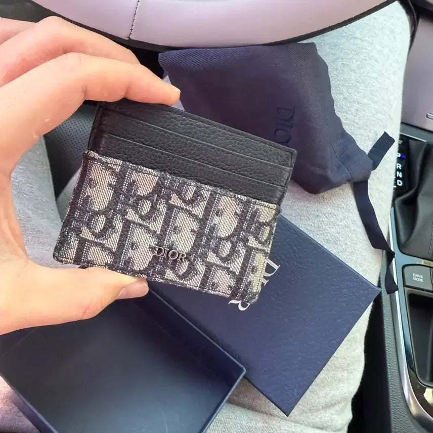 [BUNJANG] Dior Oblique Card Wallet / 디올 오블리크 카드지갑 정품