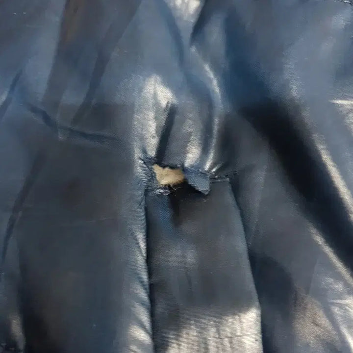 [SOLD OUT] 나이키 후드 S 패딩 조끼 블루/네이비