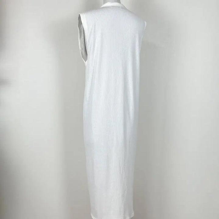 [BUNJANG] ZARA Long Cardigan Vest Women's L / 자라/롱 가디건 조끼 베스트 여L/라덴