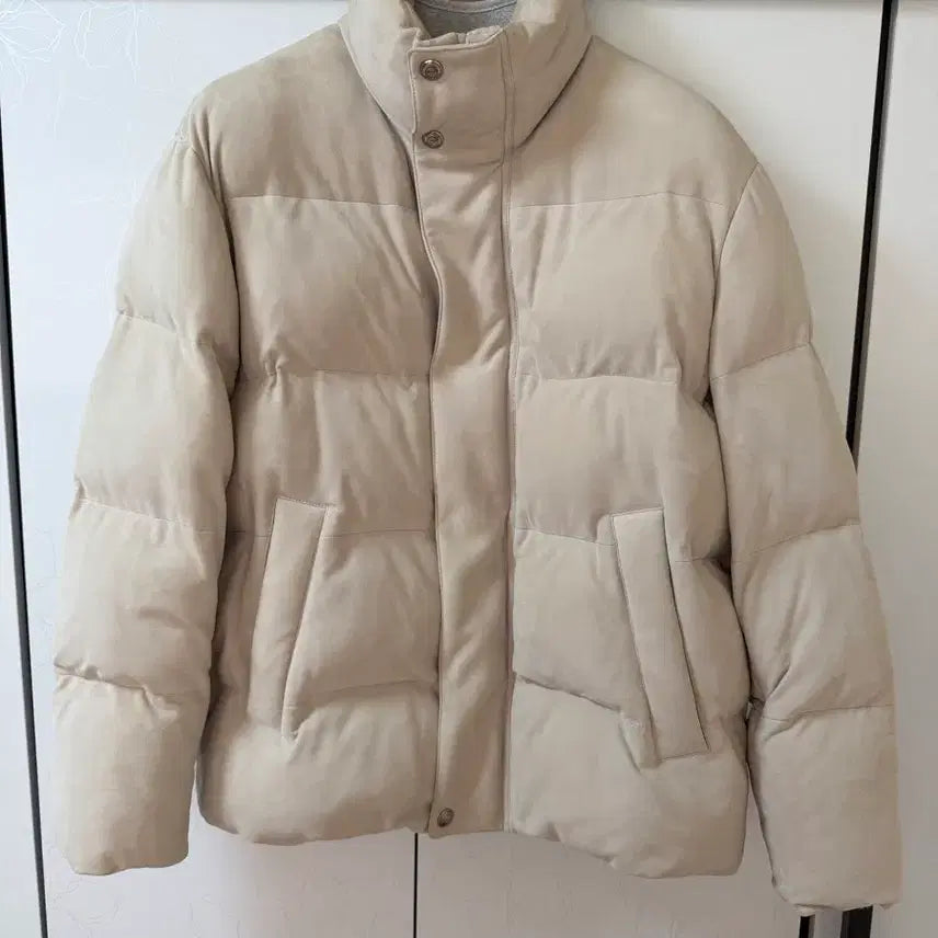 [BUNJANG] Loro Piana Flavio Suede Padding Jacket / 로로피아나 신상 스웨이드 패딩