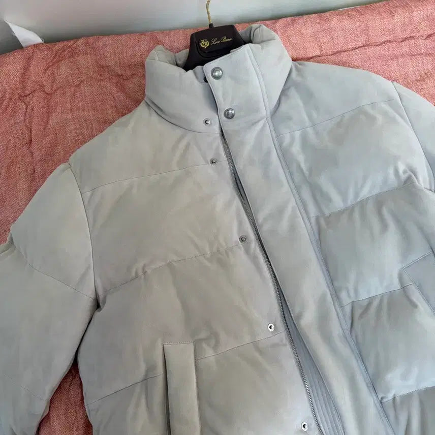 [BUNJANG] Loro Piana Flavio Suede Padding Jacket / 로로피아나 신상 스웨이드 패딩