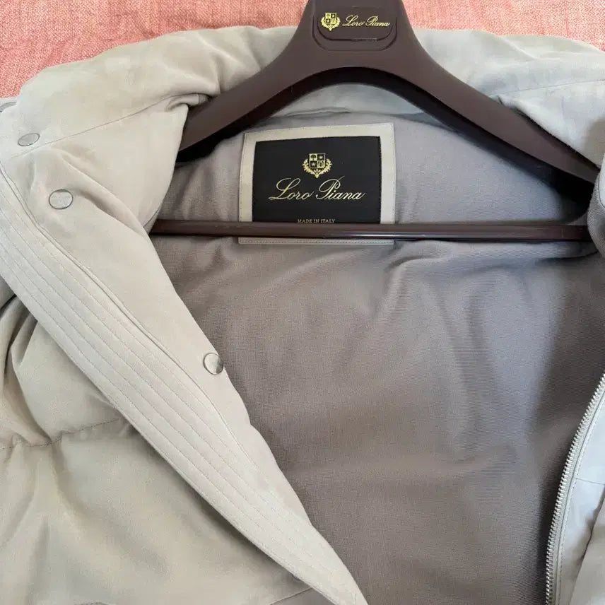 [BUNJANG] Loro Piana Flavio Suede Padding Jacket / 로로피아나 신상 스웨이드 패딩