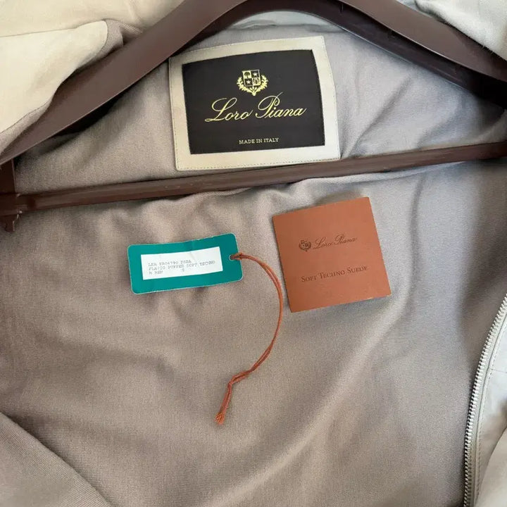 [BUNJANG] Loro Piana Flavio Suede Padding Jacket / 로로피아나 신상 스웨이드 패딩