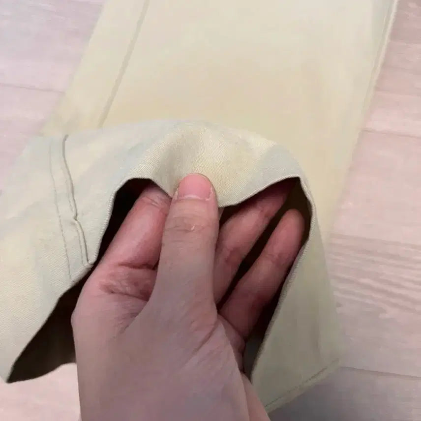 [BUNJANG] Lime Straight Fit Pants (Size M) / 라임 일자핏 바지 28(m)