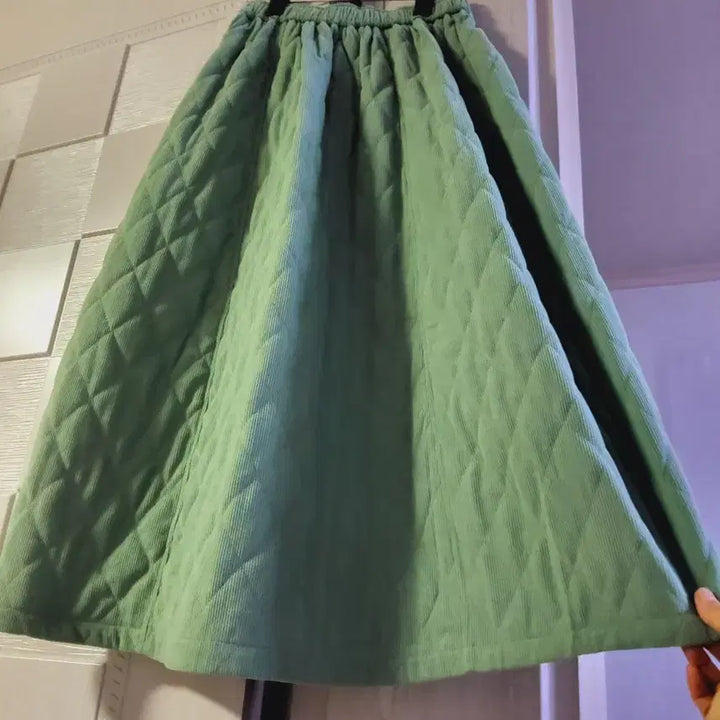 [BUNJANG] Corduroy Pleated Skirt / 코듀로이 플리츠 스커트 새상품