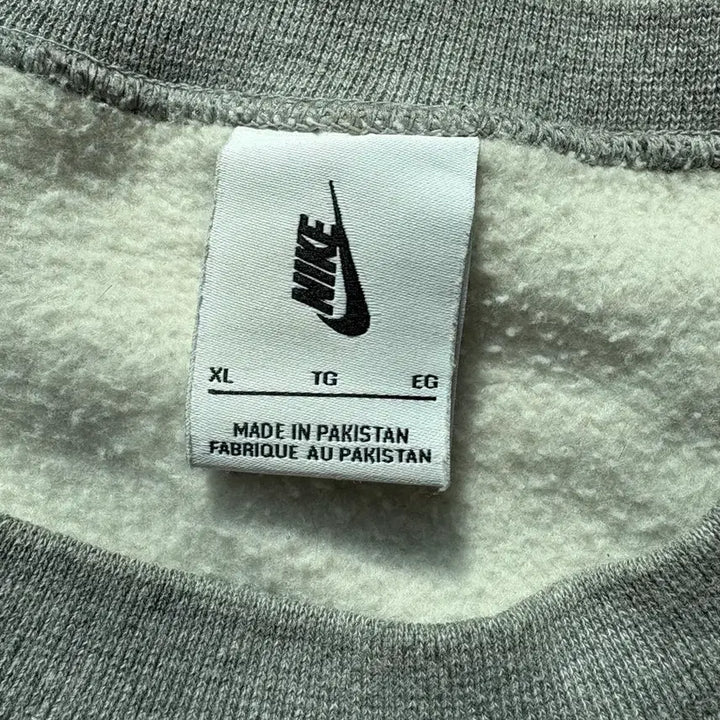 [BUNJANG] Nike NRG Solo Swoosh Crewneck Gray / [해외판 XL] 나이키 NRG 솔로스우시 맨투맨 그레이